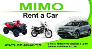 alquileres de motos grandes en punta cana Mimo Rent a Car