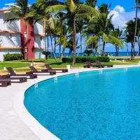 public outdoor pools punta cana SOL CARIBE - PLAYA LOS CORALES - swimming pool, beach club, bbq, wifi