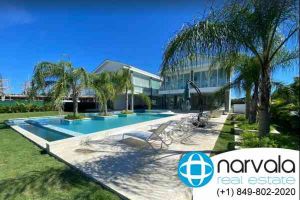 Villa ultra moderna, en alquiler, con vista al mar, en Cap Cana